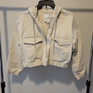 Wallflower Cream Cropped Jacket